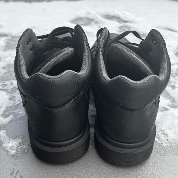 Dr. Martens Harris Black Leather Sneakers Size 10 - Picture 10 of 16